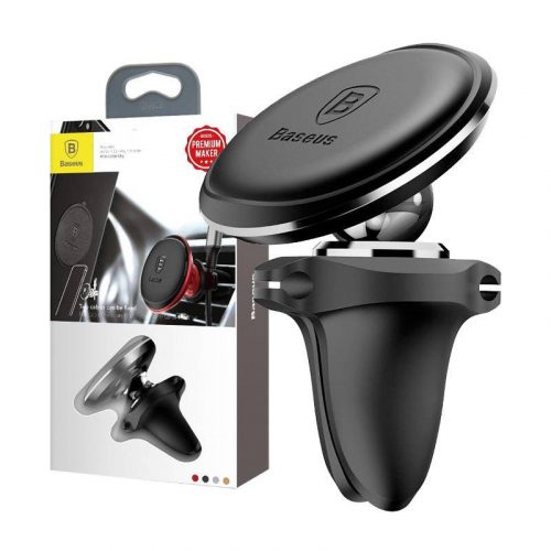 Car Mount Holder Baseus Magnetic Air Vent Black OS