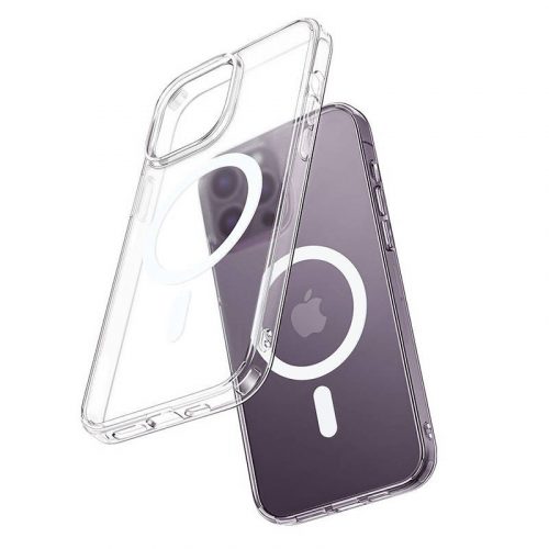 Magnetic case McDodo Crystal for iPhone 14 Pro (clear)