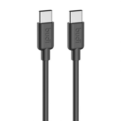 USB-C to USB-C cable Budi PD 65W 1.2m (Black)