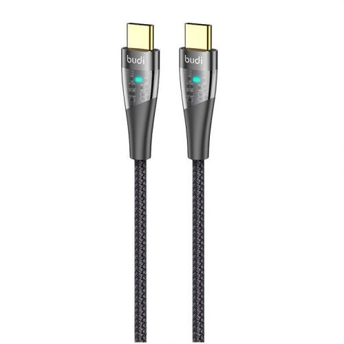 Cable USB-C to USB Budi 217TT, 65W, 1.5m (black)