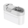 Wall charger with light Budi 326DE, 2xUSB-C, 40W, (white)