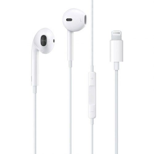 Wired earphones with lightning connector Budi EP20L (white)