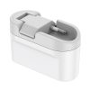 Wall charger Budi 326TQE, 2xUSB-A, 2xUSB-C, 40W (white)