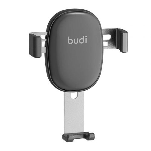 Car holder Budi 500D for ventilation grille (black)