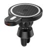 LDNIO Car Mount ,MA20 with inductive charger 15W (Black)