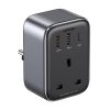 UGREEN CD314 Utazási adapter UK-EU 2xUSB-A, 1xUSB-C