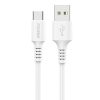 Cable USB to USB C Foneng, x85 3A Quick Charge, 1m (white)