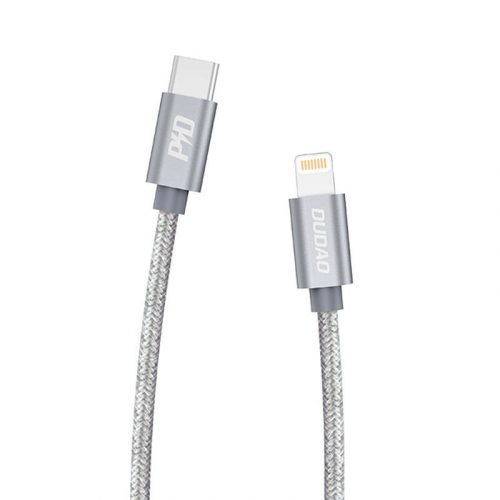 USB-C to Lightning cable Dudao L5Pro PD 45W, 1m (gray)