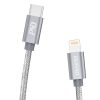 USB-C to Lightning cable Dudao L5Pro PD 45W, 1m (gray)