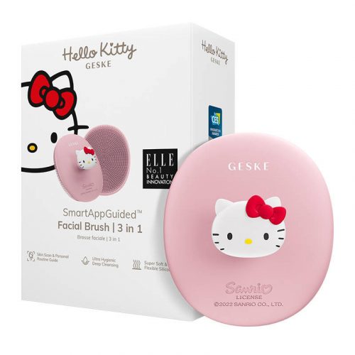 Geske 3 az 1-ben Okos arctisztító kefe (Hello Kitty rózsaszín)