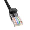 Baseus Ethernet CAT5 hálózati kábel, 1m (fekete)