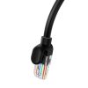 Baseus Ethernet CAT5 hálózati kábel, 2m (fekete)