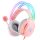 Gaming headphones ONIKUMA X26 Pink