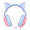 Gaming headphones ONIKUMA K9 Pink/Blue