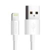 USB to Lightning cable Choetech IP0026, MFi,1.2m (white)