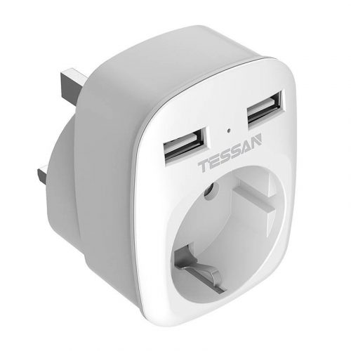 Utazási adapter TS-611-UK-GRA