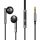 Wired Earphones Joyroom JR-EW06, Half in Ear (Dark Gray)