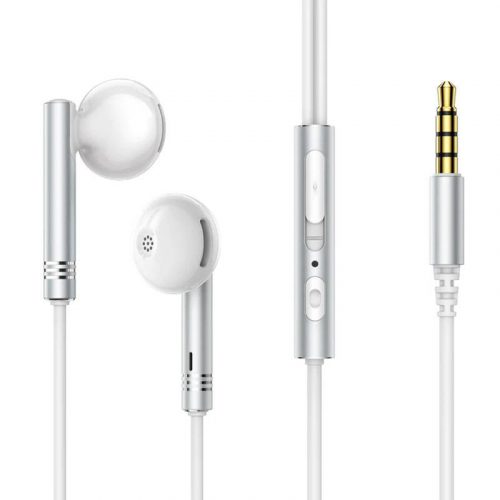 Wired Earphones Joyroom JR-EW06, Half in Ear (White)