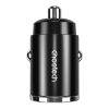 Car Charger Choetech TC0006 1x USB-A, 1x USB-C 30W PD 3.0 (black)