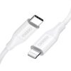 Kábel Choetech IP0040 USB-C Lightning PD18/30W 1,2m (fehér)