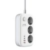 Power Strip GaN LDNIO SE3436 65W white