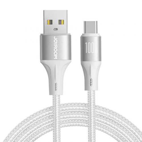 Cable USB to USB-C Joyroom SA25-AC6 / 100W / 1,2m  (white)