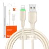 USB to Lightning Cable Mcdodo CA-4740 with LED light 1.2m (beige)