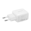 Wall Charger 25W PD Ricomm RC252 EU, 1xUSB-A, 1xUSB-C + 2.1m USB-C Cable