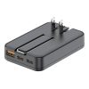 Vezeték nélküli töltő 2xUSB-C/30W 1xUSB-A/18W Budi, Magsafe 15W