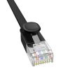 Baseus Ethernet RJ45 lapos kábel, Cat.6, 12m (fekete)