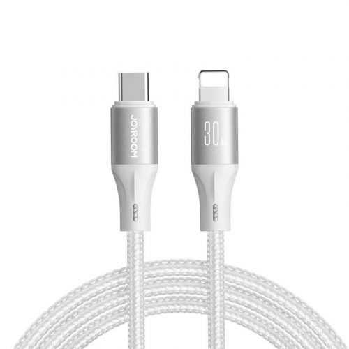 Cable Joyroom Light-Speed USB-C to Lightning  SA25-CL3 , 30W , 1.2m (white)