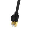 Baseus Cat 7 UTP Ethernet RJ45 kábel, 1,5m (fekete)