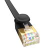 Baseus Cat 7 UTP Ethernet RJ45 kábel, 1,5m (fekete)