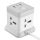 Power strip XO WL20 4x AC sockets, 1x USB-C, 2x USB-A, 2500W (white)