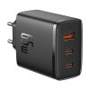 Baseus OS-Cube Pro töltő 2xUSB-C + USB, 65W (fekete)