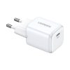 UGREEN 15326 Nexode mini töltő, USB-C, PD3.0, QC4.0, GaN, 30W (fehér)