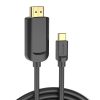 Kábel USB-C HDMI 1.4 Vention CGUBG 4K 30Hz 1,5m (fekete)