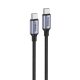 Kábel USB-C-USB-C Foneng X95 1,2m 60W (szürke)