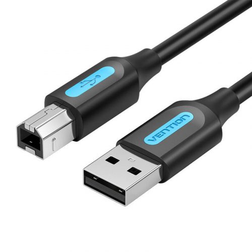 USB 2.0 A-B kábel Vention COQBG 1.5m (fekete)