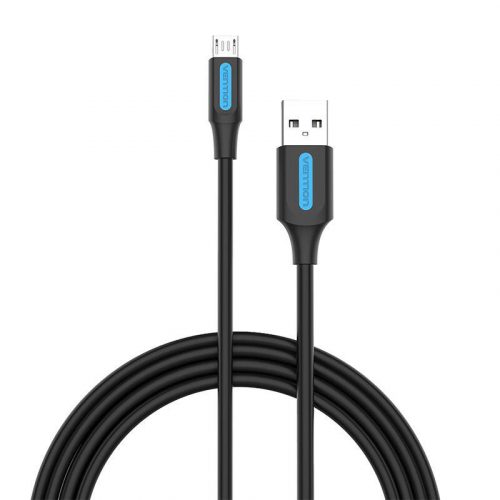 Kábel USB 2.0 A - Micro USB Vention COLBH 3A 2m fekete