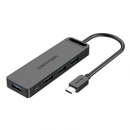 Hub 5in1 4 portos USB 3.0 és USB-C kábellel Vention TGKBF 1m