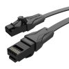 Płaski kabel sieciowy UTP CAT6 Vention IBABH RJ45 Ethernet 1000Mbps 2m czarny