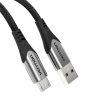 Cable USB 2.0 A to Micro USB Vention COAHI 3A 3m gray