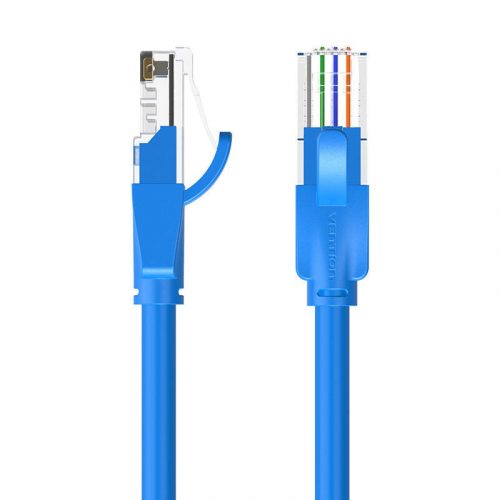 Hálózati kábel UTP CAT6 Vention IBELD RJ45 Ethernet 1000Mbps 0.5m kék