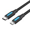 Cable USB-C 2.0 to Micro USB Vention COVBH 2A 2m black