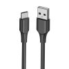 USB 2.0 USB-C kábel Vention CTHBC 3A, 0,25m fekete