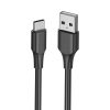 USB 2.0 to USB-C cable Vention CTHBD 3A, 0.5m black