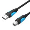 Nyomtatókábel USB 2.0 A és USB-B Vention VAS-A16-B200 2m Fekete