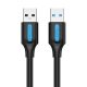 USB 3.0 kábel Vention CONBF 2A 1m Fekete PVC