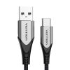 USB 2.0 A to USB-C Cable Vention CODHG 3A 1.5m Gray